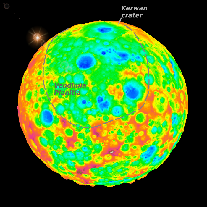 Ceres topography